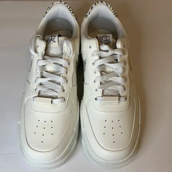 Nike Air Force 1 Pixel Sneakers Animal Print, Sail White - Picture 6 of 9